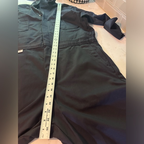 Armorex Unifirst FR Coveralls Jumpsuit 42R Navy L/Sleeve 6 Pocket NWOT - Picture 9 of 10